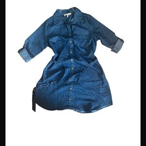 Long Sleeve Denim Dresss